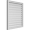 Ekena Millwork Vertical Surface Mount PVC Gable Vent: Functional, w/ 2"W x 1-1/2"P Brickmould Frame, 30"W x 34"H GVPVE30X3402SF - alternate 4